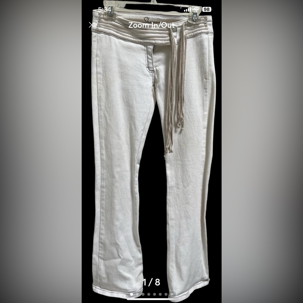Sharagano small pants with embellished top